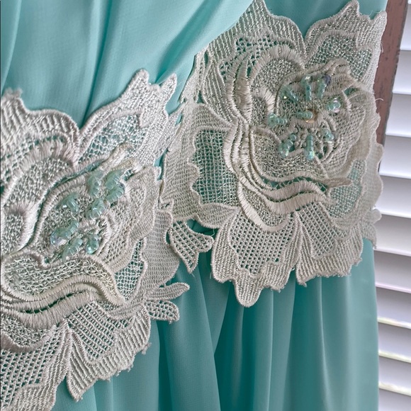 High-Low Asymmetrical Chiffon Sundress - Picture 8 of 9